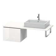 Duravit Meuble bas L-Cube 52x54,7 cm, blanc mat, pour console, 1 tiroir-3