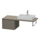 Duravit Meuble bas L-Cube 52x54,7 cm, gris mat, pour console, 1 tiroir-1