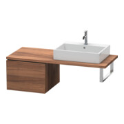 Duravit Meuble bas L-Cube 52x54,7 cm, noyer naturel, pour console, 1 tiroir