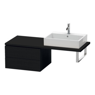Duravit Meuble bas L-Cube 62x54,7 cm, blanc œuf, avec 2 tiroirs