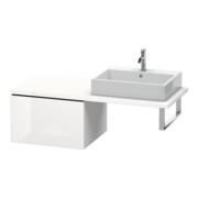 Duravit Meuble bas L-Cube 62x54,7 cm, marbre œuf, pour console, 1 tiroir-4