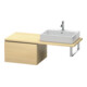 Duravit Meuble bas L-Cube 62x54,7 cm, méd. chêne, avec console, 1 tiroir-1