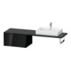 Duravit Meuble bas L-Cube 72x54,7 cm, blanc brillant, pour console, 1 tiroir-1
