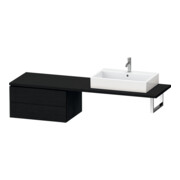 Duravit Meuble bas L-Cube 72x54,7 cm, blanc œuf, pour console, 2 tiroirs