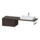 Duravit Meuble bas L-Cube 72x54,7 cm, chêne foncé, 1 tiroir, pour console-1