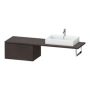Duravit Meuble bas L-Cube 72x54,7 cm, chêne foncé, 1 tiroir, pour console