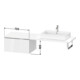 Duravit Meuble bas L-Cube 72x54,7 cm, graph ma, avec console, 1 tiroir