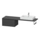 Duravit Meuble bas L-Cube 72x54,7 cm, graph ma, f Kons, 2 tiroirs-1