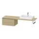 Duravit Meuble bas L-Cube 72x54,7 cm, méd. chêne, pour console, 2 tiroirs-1