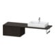 Duravit Meuble bas L-Cube 72x54,7 cm, noyer, pour console, 2 tiroirs-1