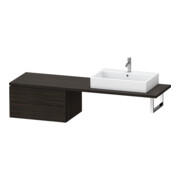 Duravit Meuble bas L-Cube 72x54,7 cm, noyer, pour console, 2 tiroirs