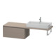 Duravit Meuble bas L-Cube 82x54,7 cm, 2 tiroirs, blanc mat, sans console-1