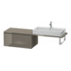 Duravit Meuble bas L-Cube 82x54,7 cm, blanc brillant, 1 tiroir, pour console-1