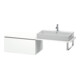 Duravit Meuble bas L-Cube 82x54,7 cm, blanc mat, pour console, 1 tiroir-1