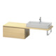Duravit Meuble bas L-Cube 82x54,7 cm, chêne médium, 2 tiroirs-1