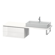 Duravit Meuble bas L-Cube 82x54,7 cm, chêne médium, 2 tiroirs-3