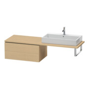 Duravit Meuble bas L-Cube 82x54,7 cm, chêne naturel, 2 tiroirs-1