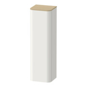 Duravit Meuble demi-haut Happy D.2 Plus 40x36x133,6cm, 1 porte, porte gauche, Nord blanc mat
