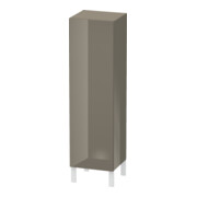 Duravit Meuble demi-haut L-Cube 40x36,3x132cm, porte g., flancs gris brillant