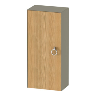 Duravit Meuble demi-hauteur White Tulip 40x24x88 cm, 1 porte, gauche, brillant