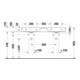 Duravit Meuble double vasque DuraSquare 120x47 cm, sans trop-plein, avec vidage, sans robinet, blanc