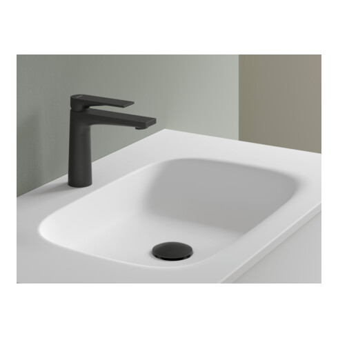 Duravit Meuble double vasque DuroCast Plus Sivida 129x48,5 cm, avec trou robinet, blanc mat soyeux