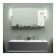 Duravit Meuble double vasque DuroCast Plus Sivida 129x48,5 cm, avec trou robinet, blanc mat soyeux