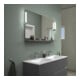 Duravit Meuble double vasque DuroCast Plus Sivida 129x48,5 cm, avec trou robinet, blanc mat soyeux