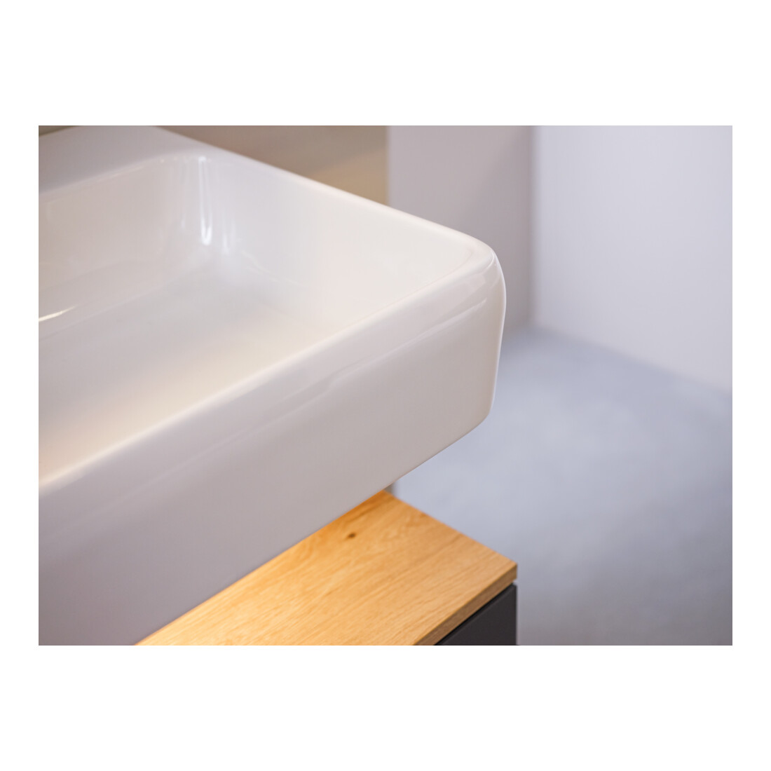 Duravit Meuble double vasque Qatego 120x47 cm, 2 trous, dessus blanc brillant