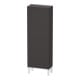 Duravit Meuble haut L-Cube 50x24,3x132cm, porte g., graphite supermat-1