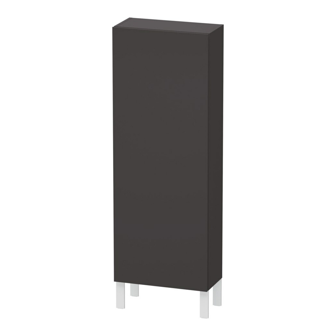 Duravit Meuble haut L-Cube 50x24,3x132cm, porte g., graphite supermat