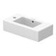 Duravit Meuble lavabo à main Vero 50x25cm, avec trop-plein, HLP, perçage robinet à gauche, blanc