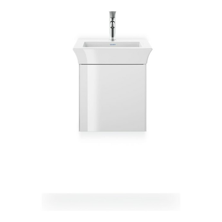 Duravit Meuble lavabo à main White Tulip 45x33 cm, sans trop-plein, avec trop-plein, avec trou de robinet, blanc