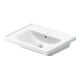 Duravit Meuble lavabo D-Neo 60x48 cm, sans robinet, blanc, avec trop-plein, perçage robinet-1