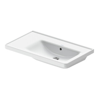 Duravit Meuble-lavabo D-Neo 80x48 cm, sans trop-plein, blanc, asy, B re, m ÜL, HLB