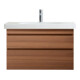 Duravit Meuble lavabo DuraStyle 100x48 cm, blanc, avec trou robinet, plan vasque-5