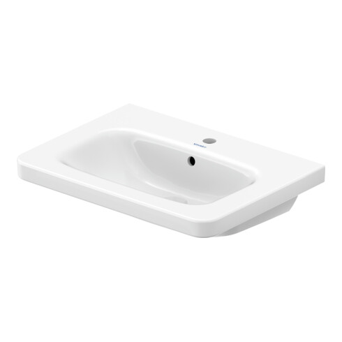 Duravit Meuble lavabo DuraStyle 65x48 cm, blanc, m HL, ÜL, plan vasque avec trou de robinetterie