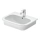 Duravit Meuble-lavabo encastré D-Code 54,5x43,5 cm, EB v o, m HL, Ü, HL, blanc-1