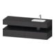 Duravit Meuble-lavabo encastré Qatego 160x50x60 cm, Kon-WTU, blanc/gris mat-1