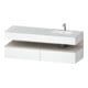 Duravit Meuble-lavabo encastré Qatego 160x50x60 cm, Kon-WTU, blanc mat-1