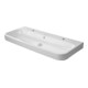 Duravit Meuble lavabo Happy D.2 120x50,5 cm, 2 Tiroirs, S/Plan, Blanc-4