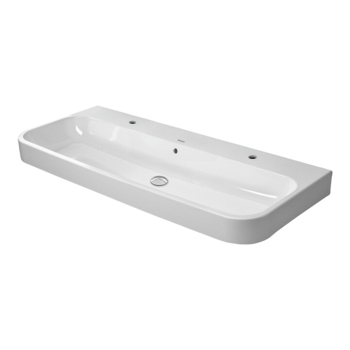 Duravit Meuble lavabo Happy D.2 120x50,5 cm, 2 Tiroirs, S/Plan, Blanc