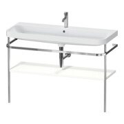 Duravit Meuble lavabo Happy D.2 Plus 117,5x49 cm, avec console, 1 trou, blanc mat