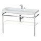 Duravit Meuble lavabo Happy D.2 Plus 117,5x49 cm, avec console, 2 trous, blanc mat-1