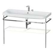 Duravit Meuble lavabo Happy D.2 Plus 117,5x49 cm, avec console, 2 trous, blanc mat