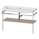Duravit Meuble-lavabo Happy D.2 Plus 117,5x49 cm, avec console, sans robinetterie, lin-1