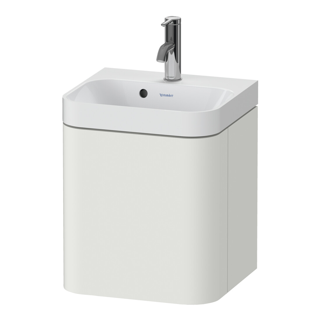 Duravit Meuble lavabo Happy D.2 Plus 40x36 cm, 1 T, à droite, m HL, nordique mat