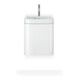 Duravit Meuble lavabo Happy D.2 Plus 40x36cm, 1 tiroir, raccord gauche, avec trop-plein, blanc brillant-1