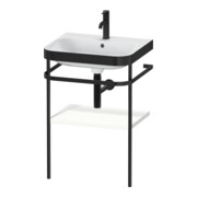 Duravit Meuble-lavabo Happy D.2 Plus 57,5x49 cm, 1 t, blanc mat, avec console