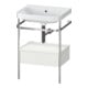 Duravit Meuble lavabo Happy D.2 Plus 57,5x49 cm, sans trou robinet, 1 tiroir-1